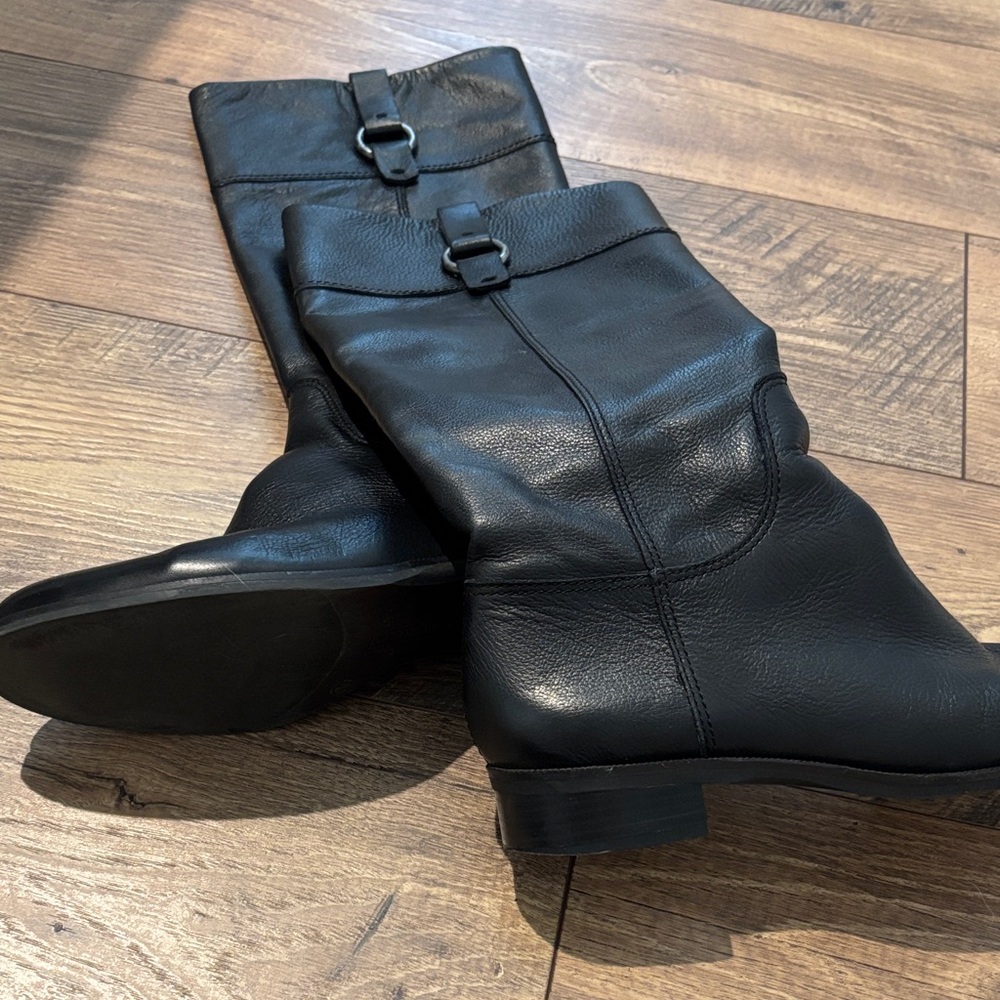 Banana Republic Black Riding Boots